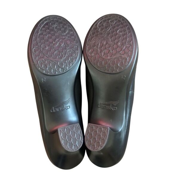 Dansko Bennett Black Leather Shooties Shoes Size EU 42 US 11.5 - 12 - Picture 9 of 11